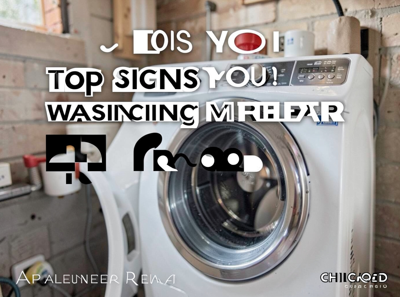 Top Signs Your Washing Machine Needs Professional Repair
